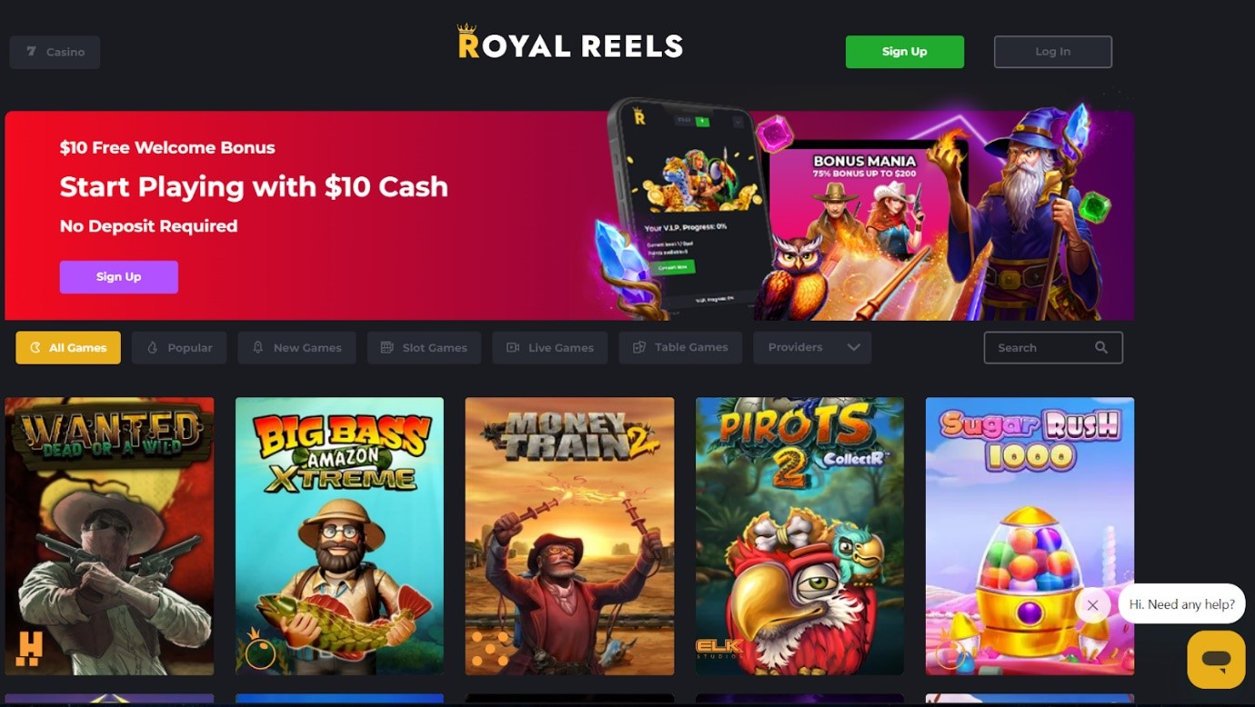 Royal Reels 5 -Oficial Site